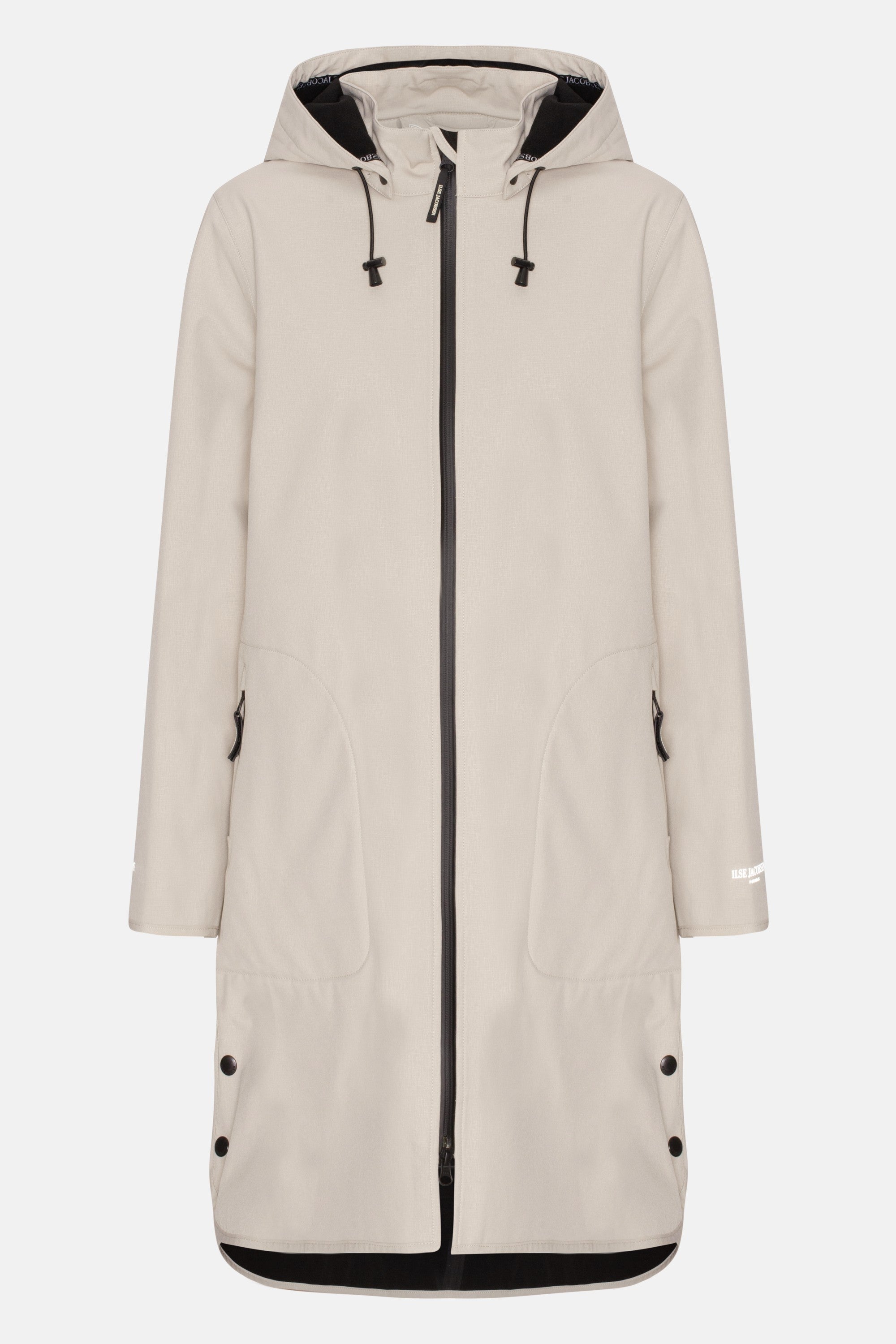 Softshell Raincoat A-line - Chateau Gray